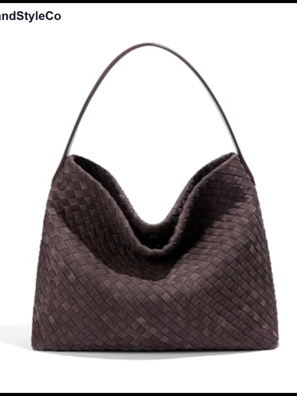 Woven Tote Bag Minimalist Shoulder Handbag Top Handle Purse